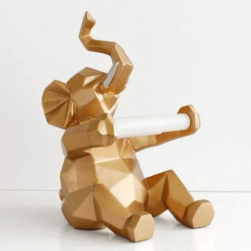 Resin Animal Statue - Decorative Deer Figurine for Home Decor - Home Decoration Plus