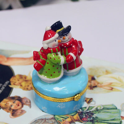 Ceramic craft jewelry box