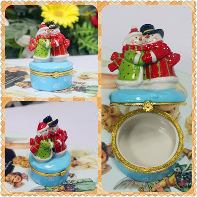 Ceramic craft jewelry box
