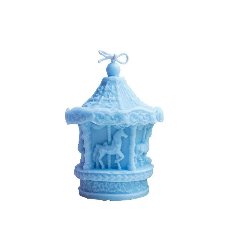Carousel Candle Mold - Silicone Mold for DIY Candle Making - Home Decoration Plus