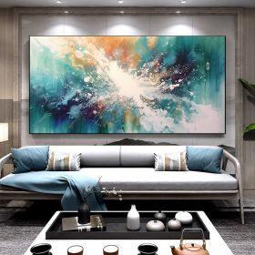 Hand Painted Oil Painting Large Acrylic Oil Painting On Canvas Abstract Painting Canvas Original abstract canvas wall art contemporary Painting For Li (Style: 1, size: 100x150)