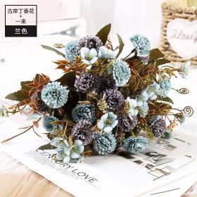 11pcs Bouquet Of DRIED Flowers ROSE Roses Bouquet Of Natural Air Dried Nordic Wind Wedding Home Decoration Valentine&#39;s Day Gift (Color: B, size: 11pcs)